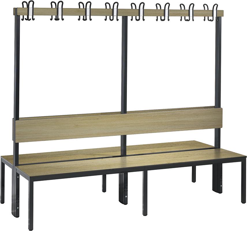 CP Garderobenbank Basic PlusH1650xB1960xT760mm