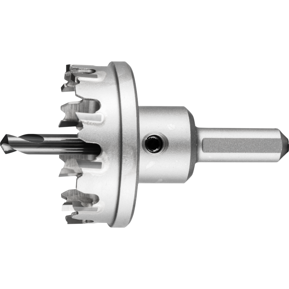 Pferd Hartmetall Lochschneider/-Lochsäge Ø 45x8 mm Schaft-Ø 10mm Schnitttiefe 4