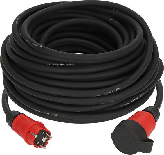 Brennenstuhl Professional Verlängerungskabel VN 2200 IP44 25m schwarz H07RN-F 3G2,5