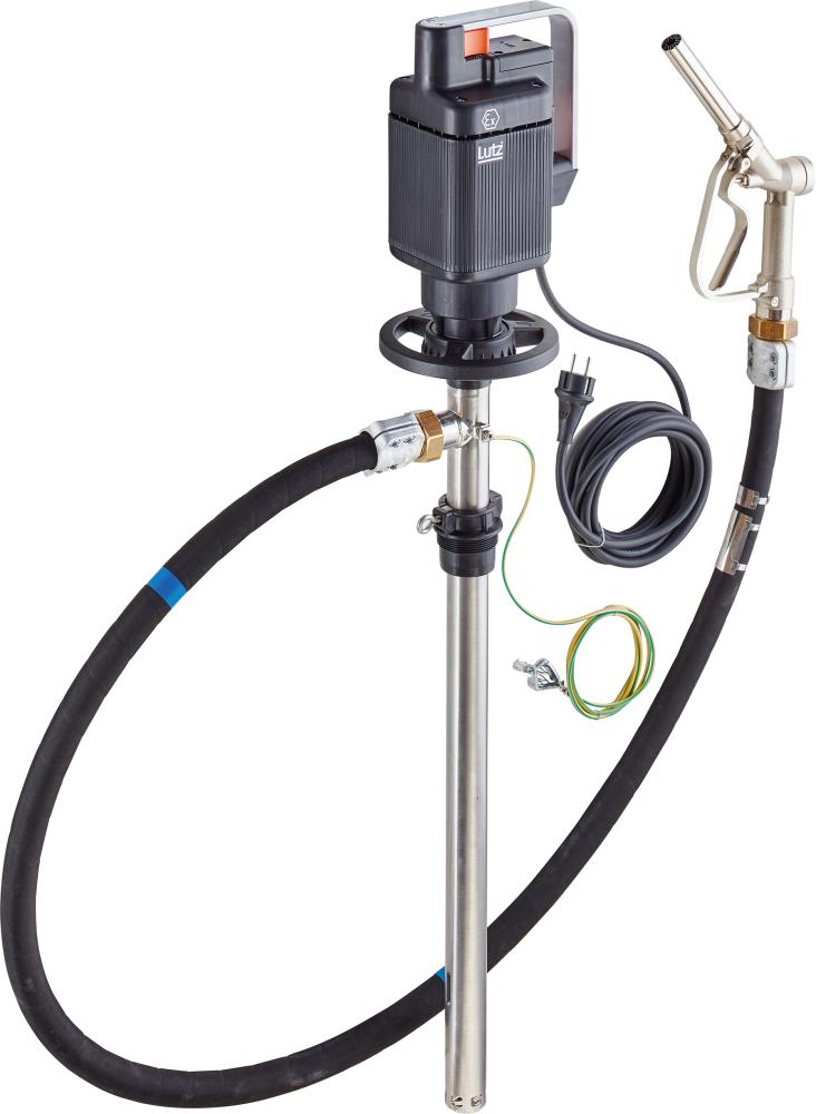 Lutz Behälterpumpe Niro für Lösemittel 1000 mm Lutz