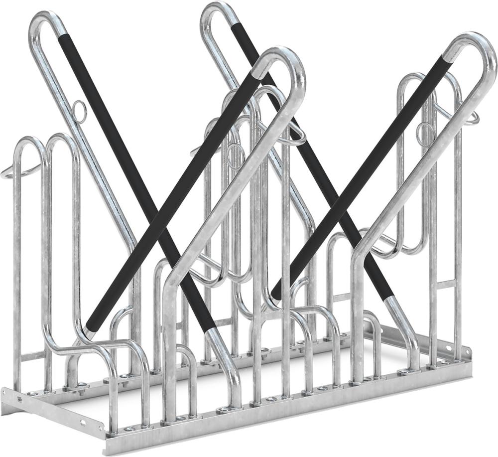 WSM Fahrrad-Anlehnparker Modell 4700 XBF, zweiseitiger Anlehnparker