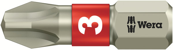 3851/1 TS bits, stainless, PH 3 x 25 mm, Gerät