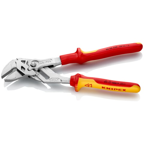 Knipex Zangenschlüssel 86 06 250 VDE verchromt 250 mm SW 52 mm
