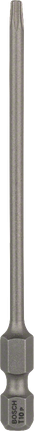 Bosch Screwdriver bit Extra Hard T10 89mm.