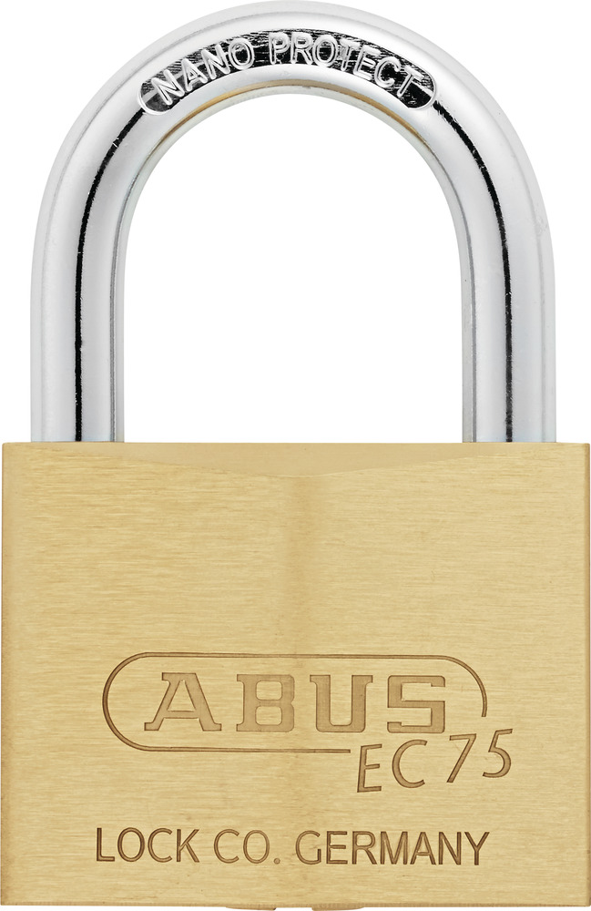 Hauptansicht | Vorhangschloss Messing 75/60 Lock-Tag