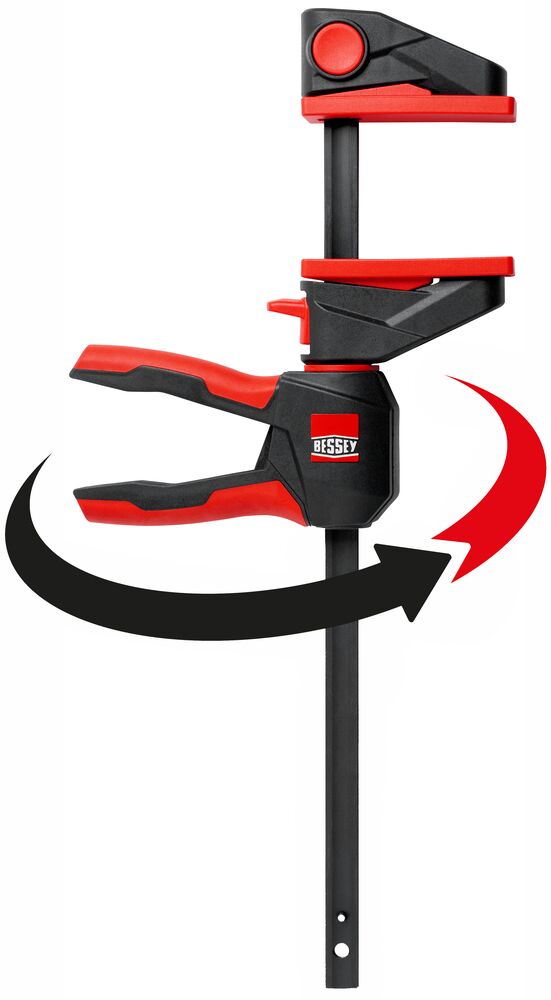 Bessey Einhandzwinge EZ360M-15 mit drehbarem Griff 150mm Spannweite 60mm Ausladung 750N