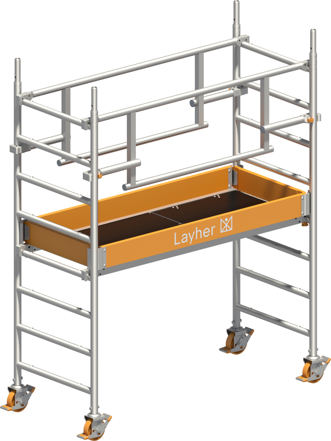 Layher Uni Leicht P2 SAFETY PLUS mit Doppelgeländer Product picture