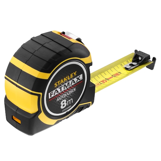 Stanley FatMax PRO Bandmaß mit Autolock, 8m, 32mm