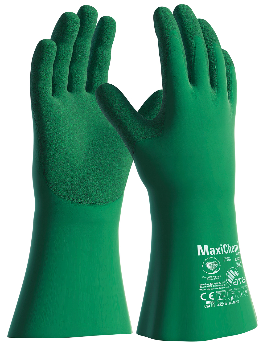 ATG® MaxiChem® Cut™ Chemikalienschutz-Handschuhe (76-833)