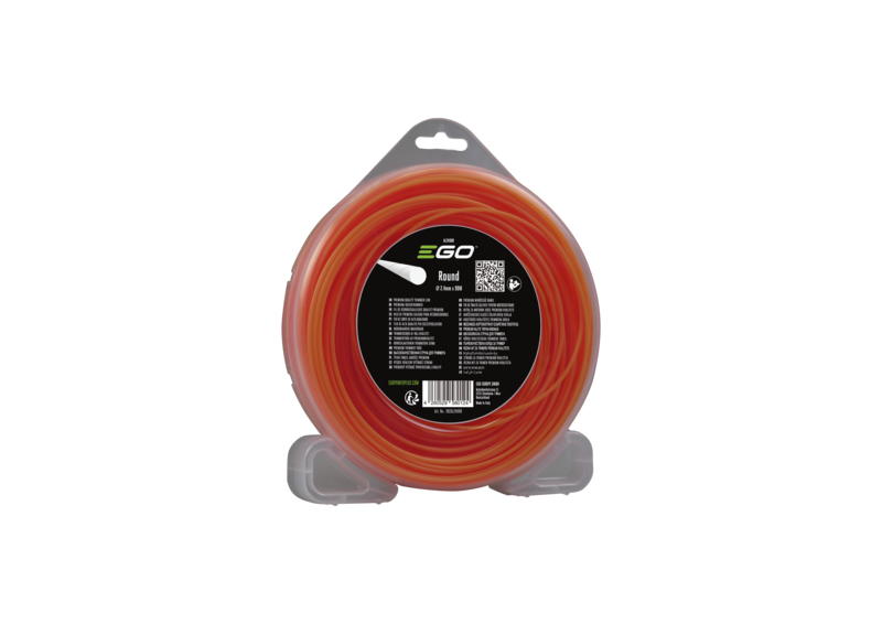 EGO AL2490R Trimmerfaden 2,4mm 90m Rundfaden