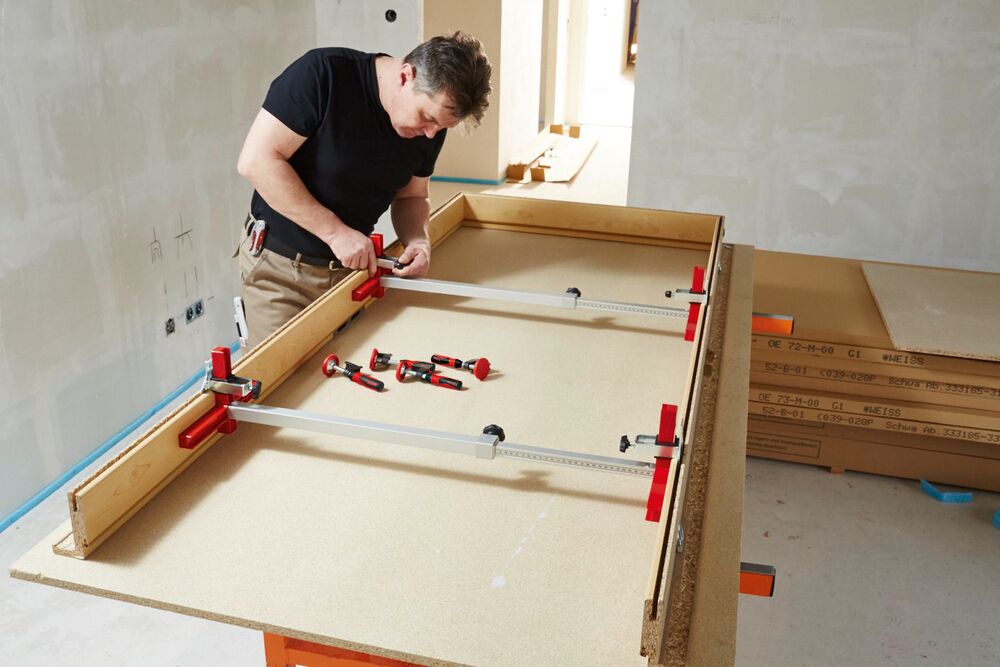 Bessey Türfutterstreben-Set TU-TRAGE Aluminium eloxiert 6 Stück