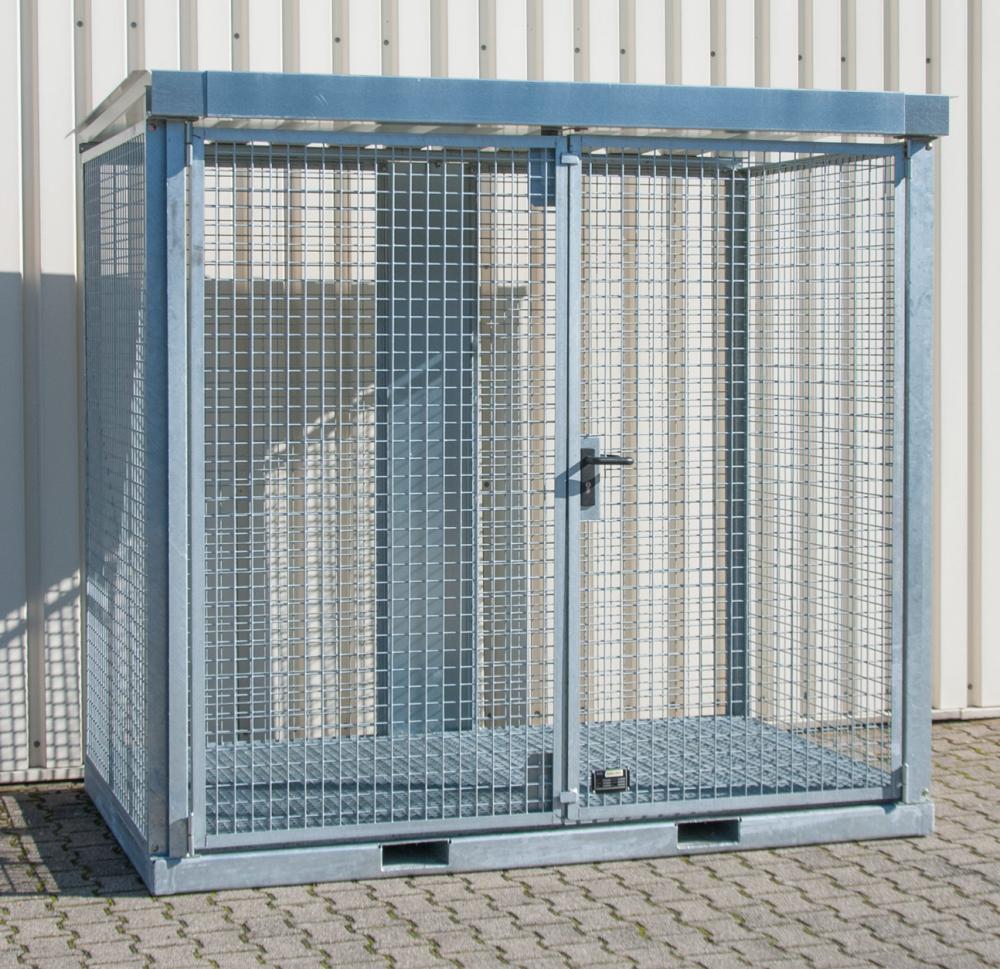 Bauer Südlohn Gasflaschen-Container 2535x1575x2260 mm