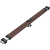 Abus Panzerriegel PR2600 weiß/braun für Holztüren, Metalltüren, Kunststofftüren