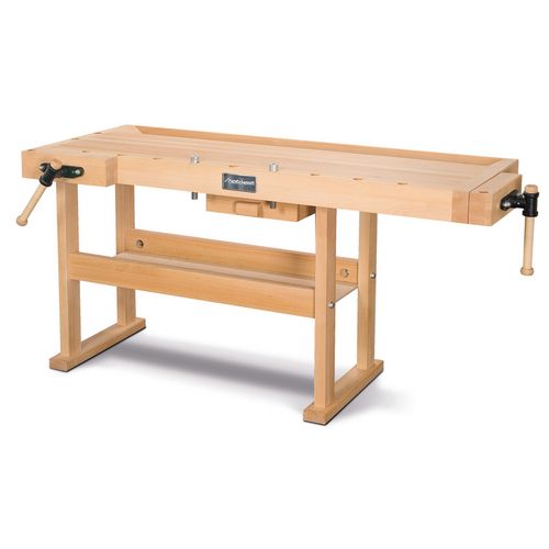 Stürmer Hobelbank Holzkraft HB 1601 Massivholz Rotbuche 1760 x 770 x 850 mm