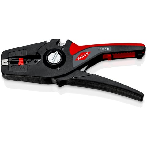 Knipex PreciStrip16® Automatische Abisolierzange 0,08-16 mm² mit Längenanschlag und Kabelschneider