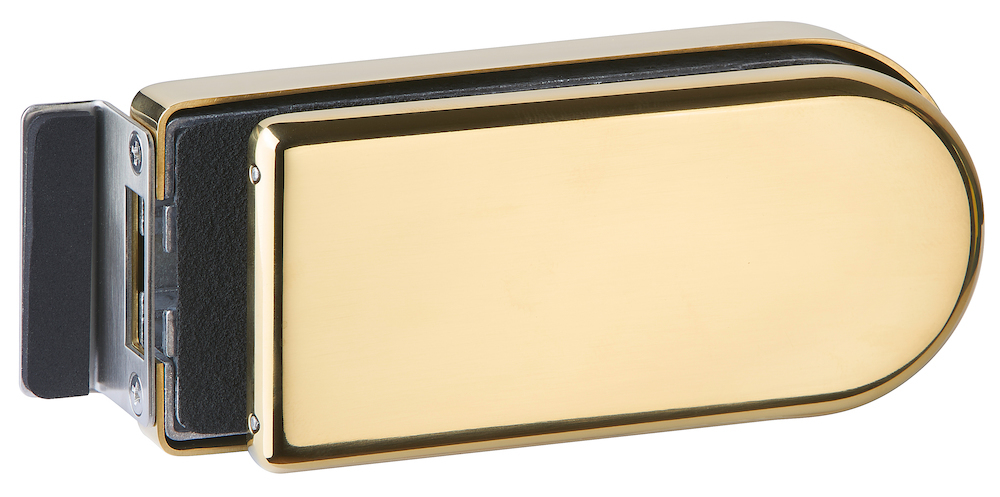 HERMAT Ganzglas Gegenkasten VENEZIA 6014.GK, DL-R, messingfarbig PVD-beschichtet