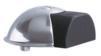 DENI® Türstopper 3847,Bodenmontage,H 25mm,edelstahl matt gebürstet