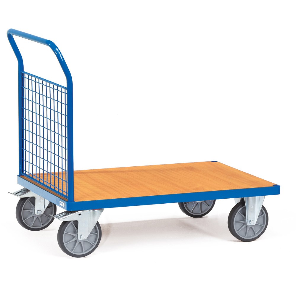Fetra Stirnwandwagen 1511 600 kg 1000x600 mm Drahtgitter TPE-Bereifung