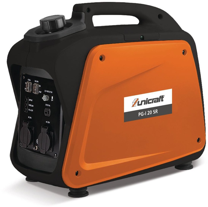 Stürmer UNICRAFT Inverter-Stromerzeuger PG-I 20 SR 1,7 kW Benzin Handstart