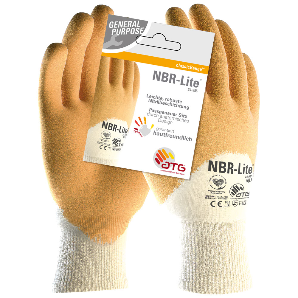 ATG® NBR-Lite® Nitril-Handschuhe (24-985 HCT), SB-Verpackung