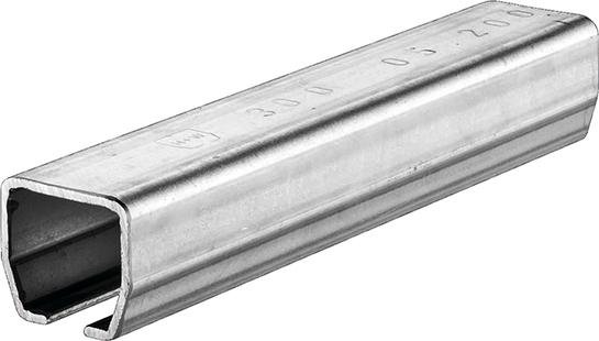 Schiebetor-Laufschiene, 6000mm, 400, Stahl