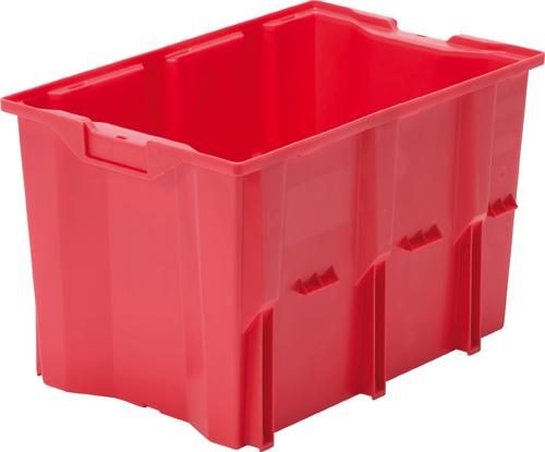 Produktbild LA-KA-PE Drehstapelbehälter Serie DLK, rot