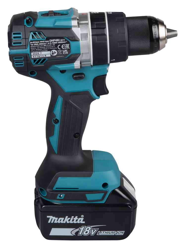 Makita Akku-Schlagbohrschrauber DHP484Z 18V bürstenlos 65Nm