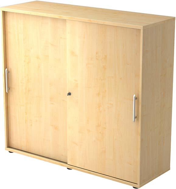 Hammerbacher Schiebetürenschrank Serie X mit 3 Ordnerhöhen