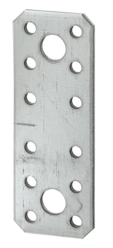 Vormann Flachverbinder 070902000 Stahl sendzimir verzinkt 136x55x2,5mm