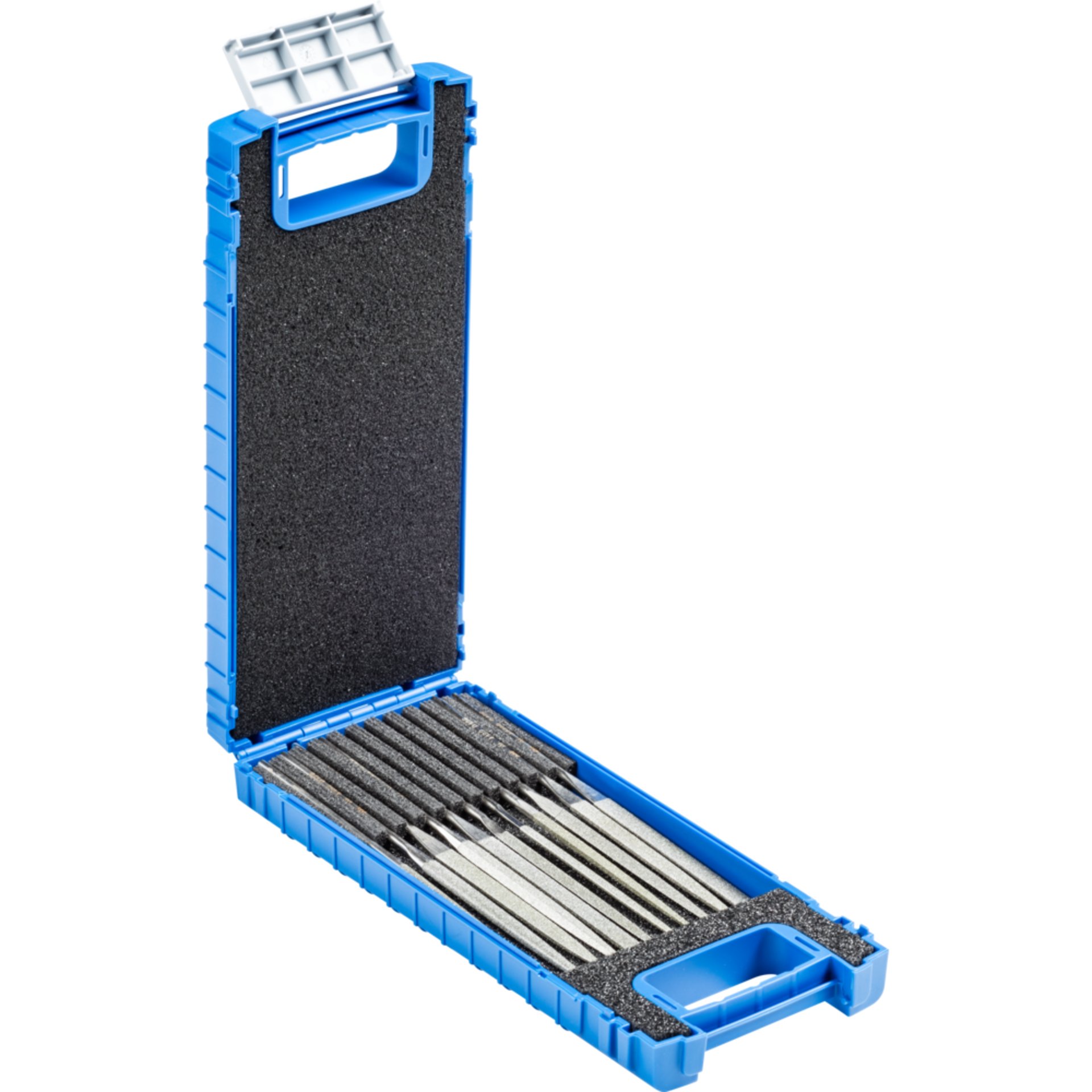 Pferd Diamant-Nadelfeilen-Set 11-tlg. 140mm D126 (mittel) für harte Werkstoffe