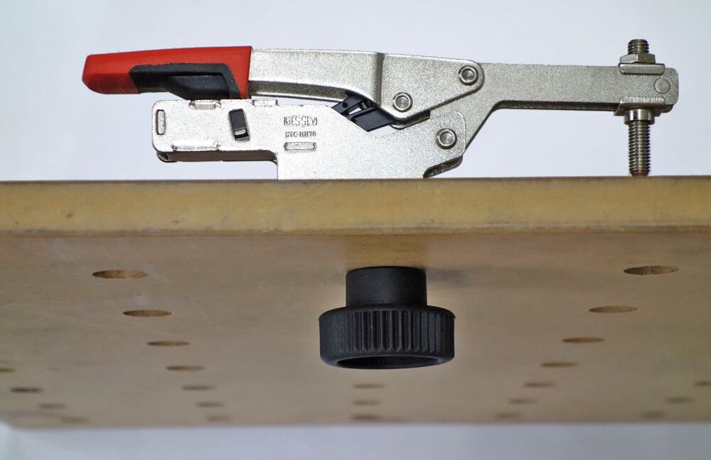 Bessey Adapter für Multifunktionstische STC-SET-T20 Lochdurchmesser 20mm Plattenstärke 19-25mm
