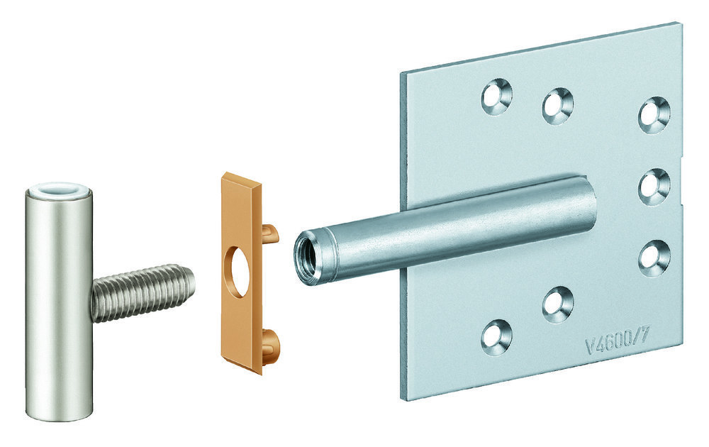 SIMONSWERK Aufnahmeelement VARIANT® V 4600/7 vernickelt