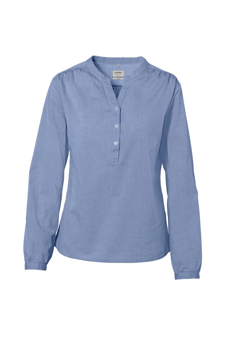 HAKRO Tunikabluse Stretch ozeanblau L