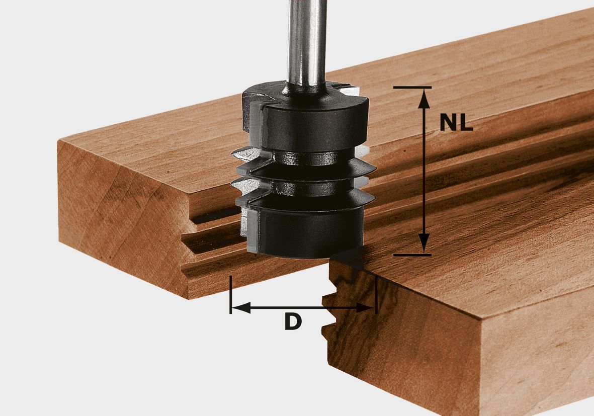 Verleimfräser HW S8 D34/NL32, Holz, Gerät, Maschine, Schraube