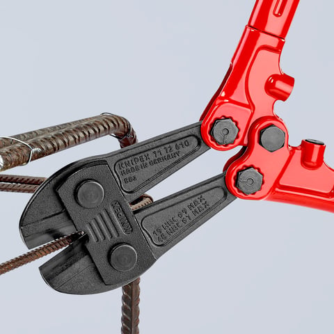 Knipex Bolzenschneider 71 72 610 610 mm grau atramentiert mit Mehrkomponenten-Hüllen
