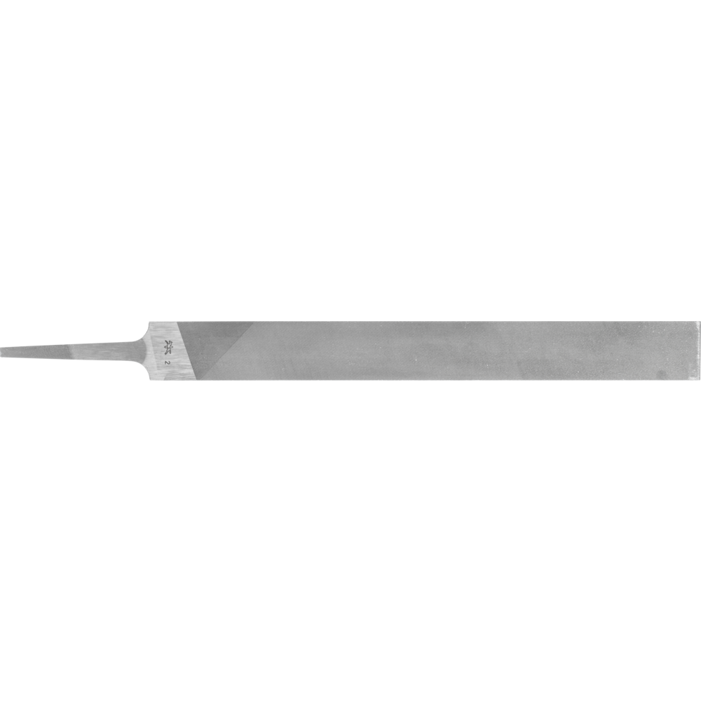 Pferd Präzisions-Ansatzfeile Flachstumpf 200mm Schweizer Hieb 2, mittel-