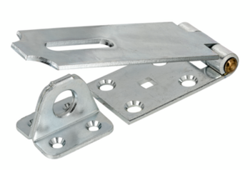 Vormann Sicherheitsüberfalle 105mm x 35mm Stahl blau verzinkt