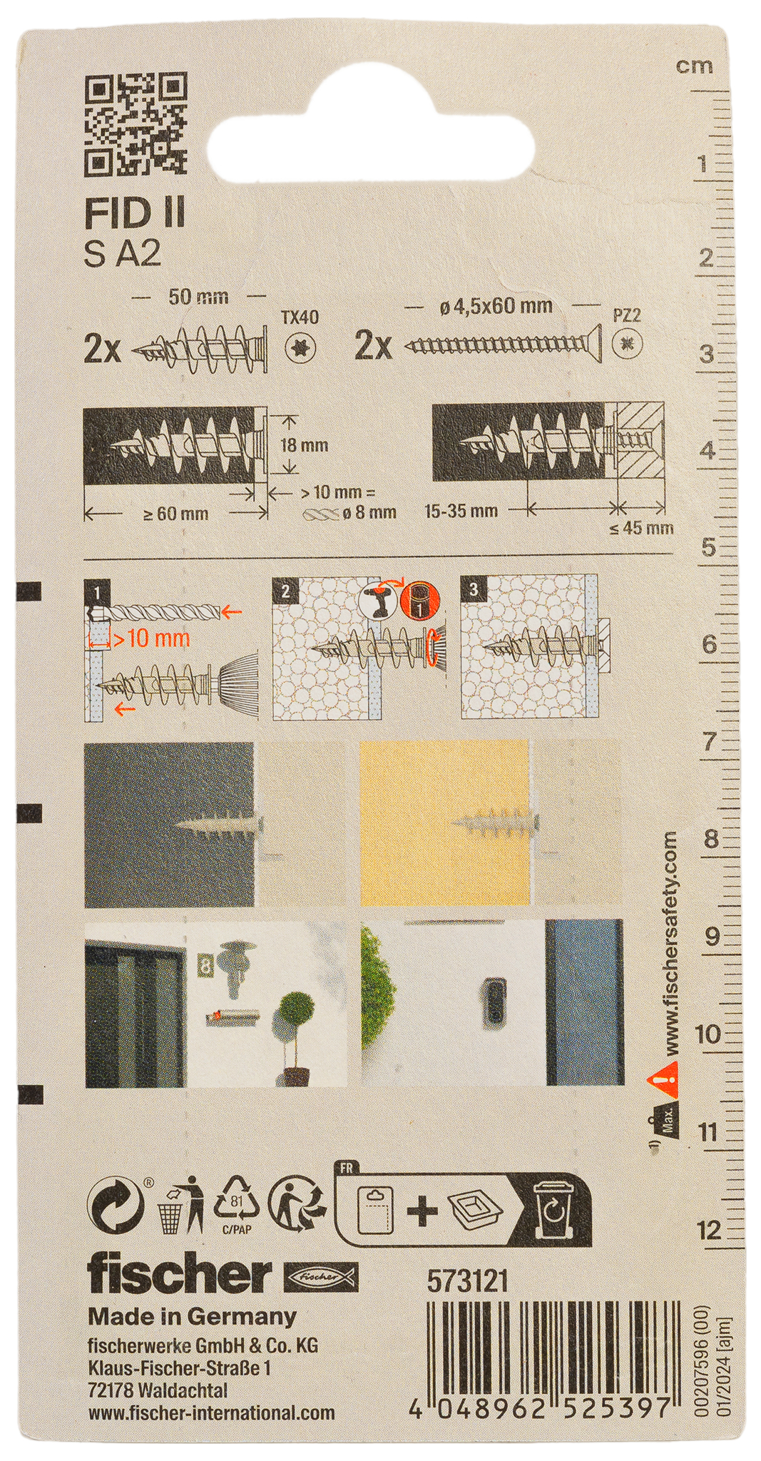 Produktbild, Text, Papier, QR Code