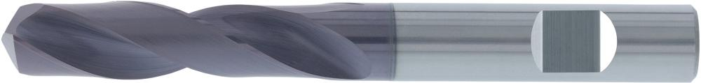 Spiralbohrer VHM TiALN Typ UNI Schaft HB 3xD 7,2mm FORTIS