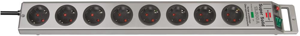 Brennenstuhl Steckdosenleiste 8-fach H05VV-F3G1,5 2,5m Super-Solid Brennenstuhl