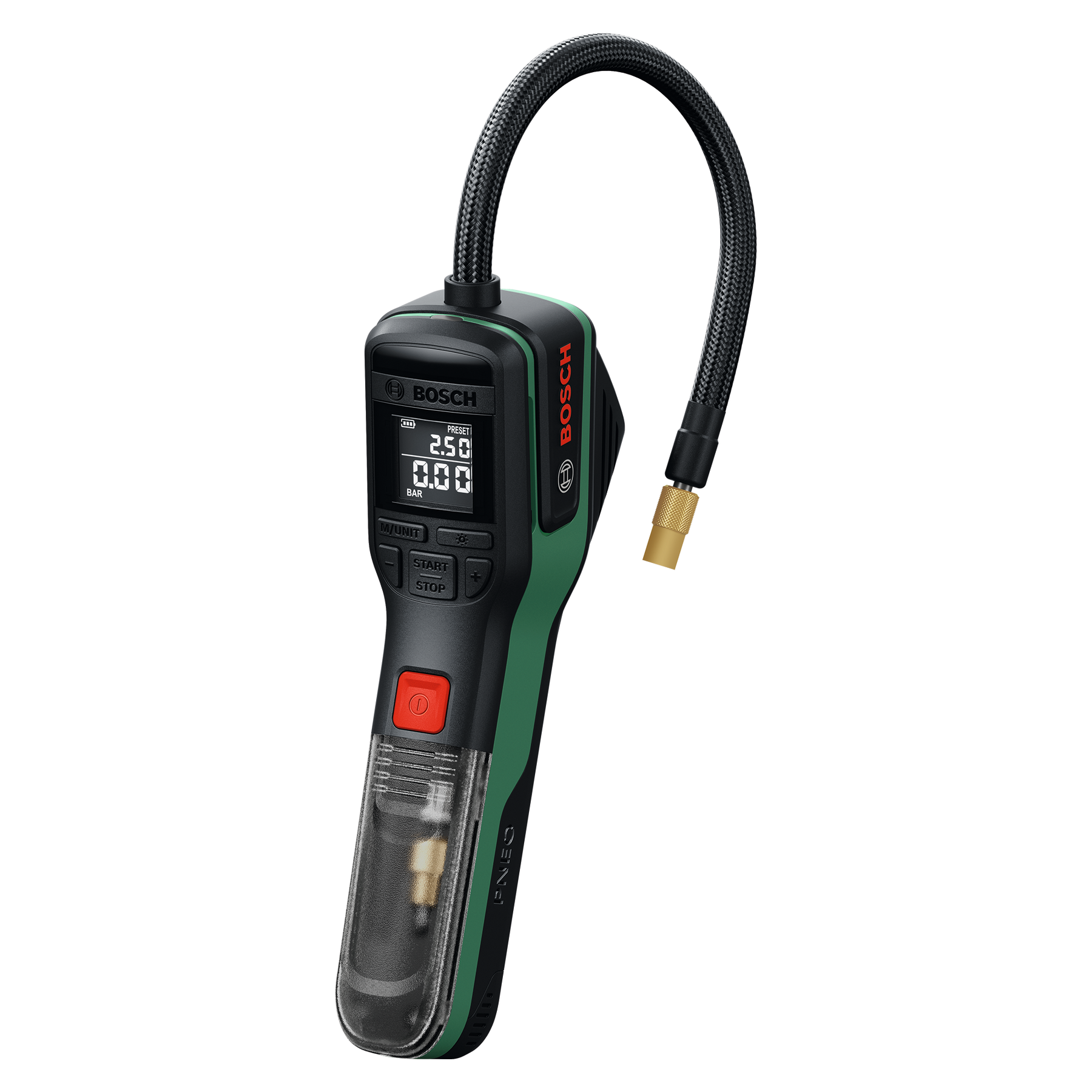 Bosch Akku-Druckluftpumpe PNEO in Fahrradtasche