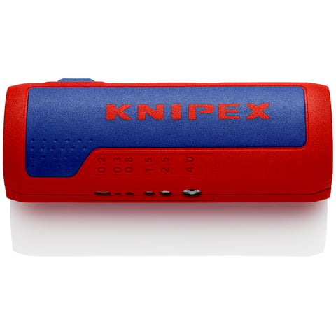 Knipex TwistCut® Wellrohrschneider 90 22 02 SB für Kunststoffrohre Ø 13-32 mm mit Abisolierfunktion