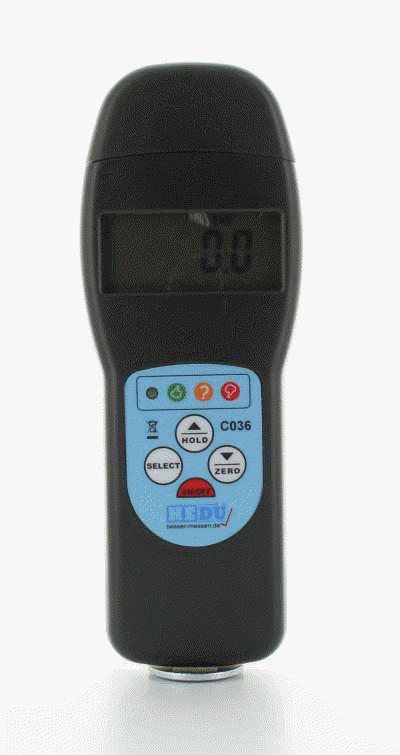 hedue Feuchtigkeitsmessgerät C036 LC-Display Sucher- und Nadelmodus 5,0 cm Messtiefe