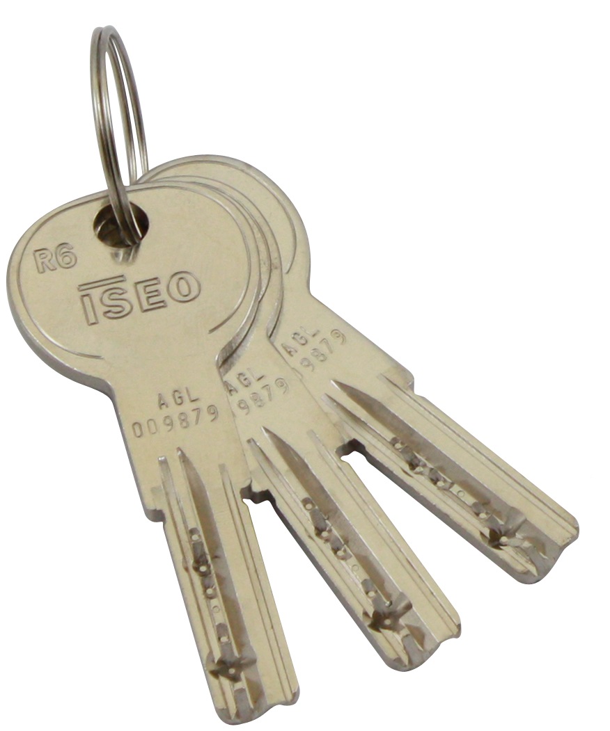 Artikelhauptbild ISEO Zylinderschlüssel mit Bohrmulden