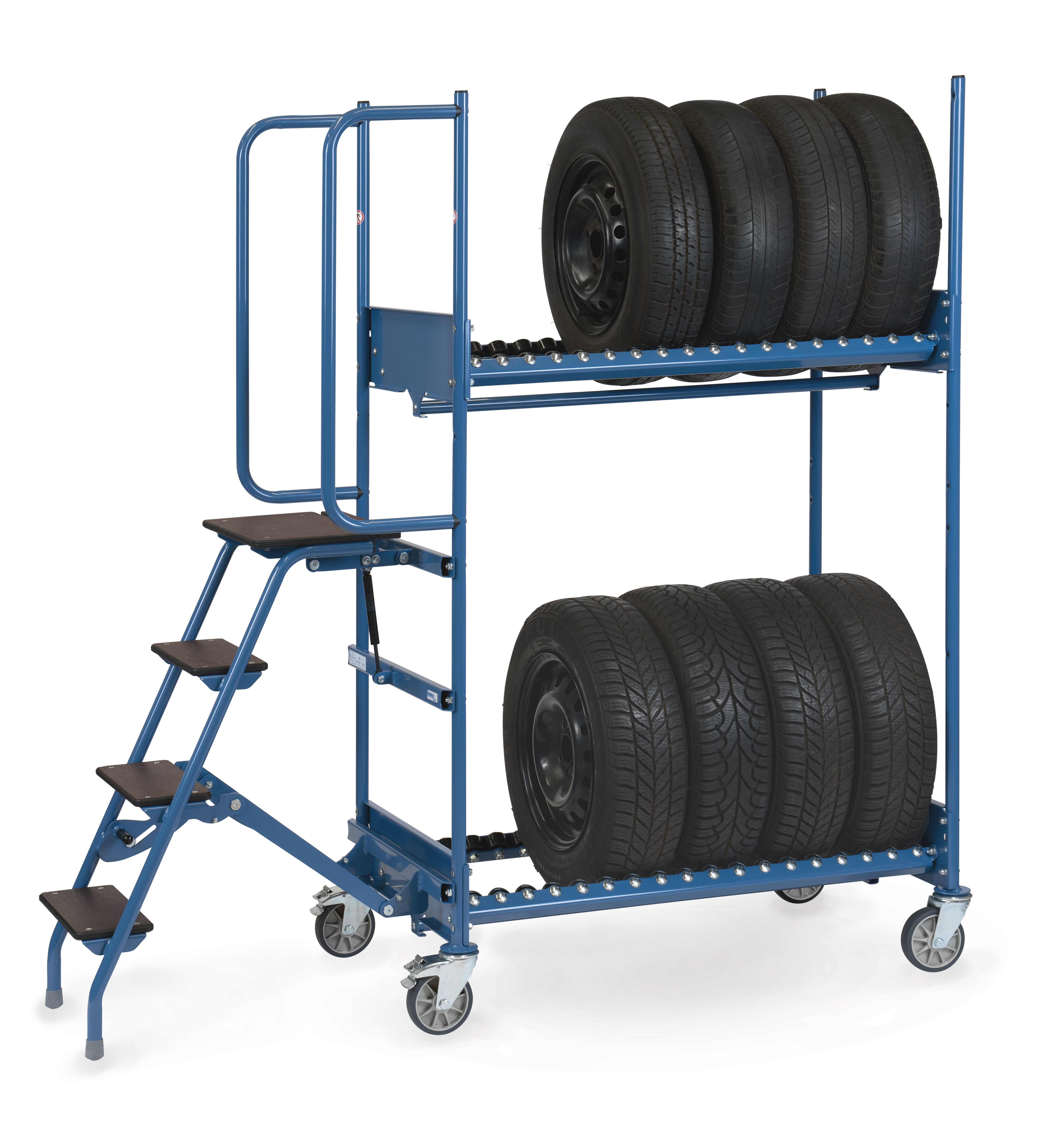 Anwendungsbild Reifen-Kommissionierwagen