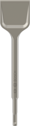 Bosch PRO SDS plus-5C Spatmeißel 60 mm für Abbrucharbeiten., Breitmeißel, Schaberaufsatz, Metall, Bosch, SDS-Aufnahme