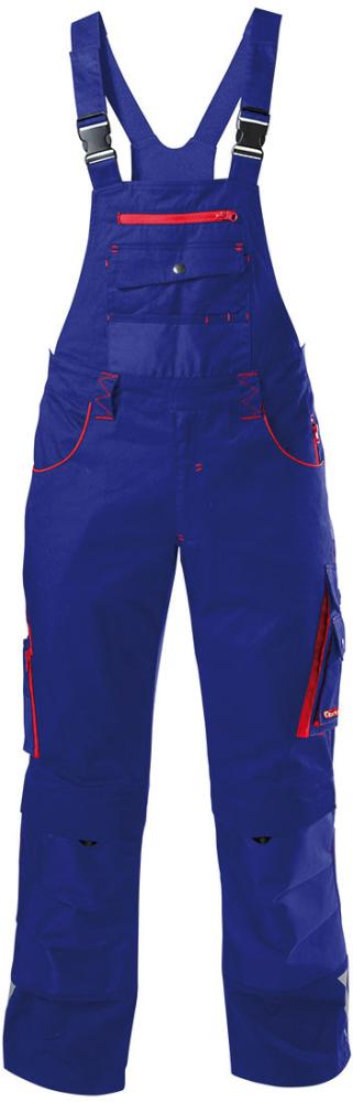 FORTIS FORTIS H-Latzhose 24, blau/rot,Gr.50