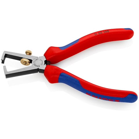 Knipex 11 02 160 Abisolierzange Universal mit Öffnungsfeder