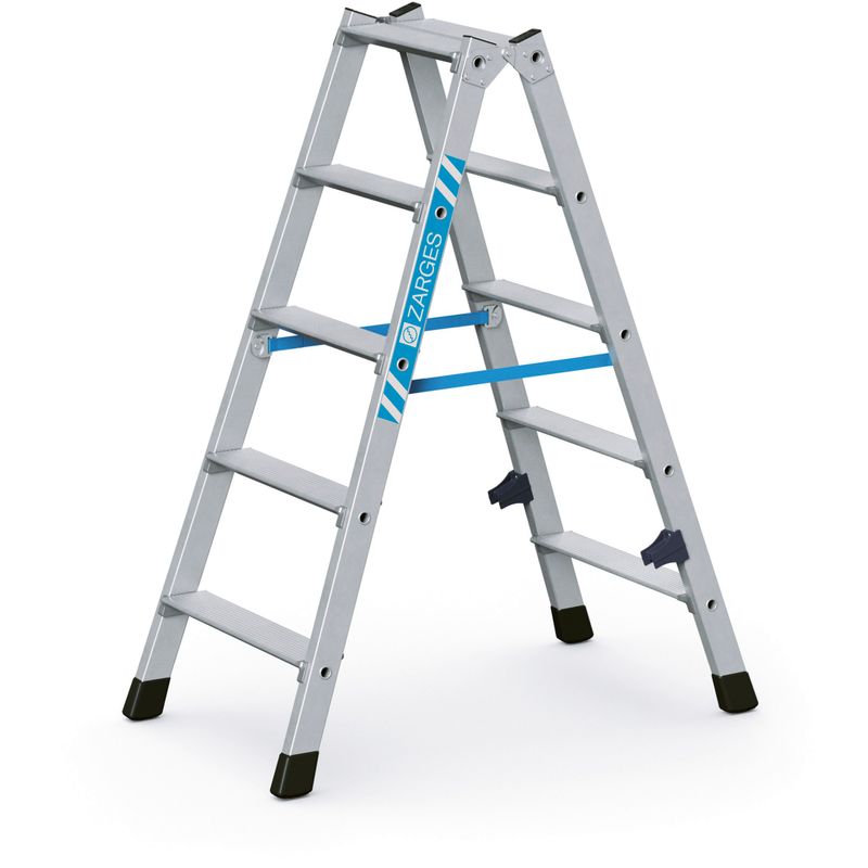 ZARGES Nova B - Stufen-Stehleiter 2 x 5 Stufen 42465