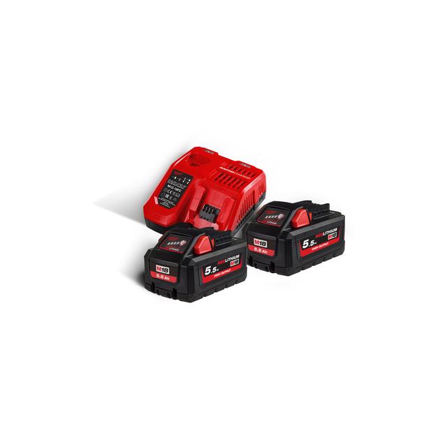 Milwaukee 18V Starterset M18HNRG-552